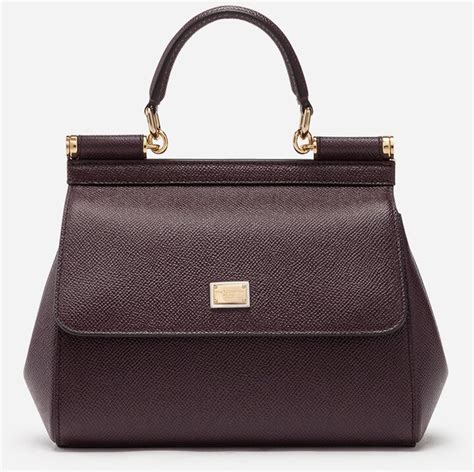 small dauphine leather sicily bag.